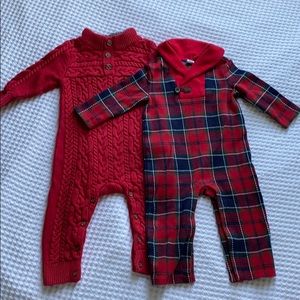 Janie and Jack and Gap 1-pieces 12-18 months boys